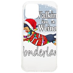 Weiner T- Shirt Walking In A Weiner Wonderland T- Shirt (1) Iphone 12 Pro Max Tpu Uv Print Case by ZUXUMI