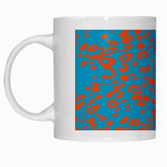 Animal Print Pattern White Mug by Pakjumat