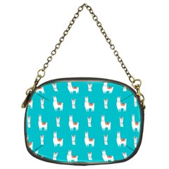 Lama Alpaca Animal Pattern Design Chain Purse (one Side) by Pakjumat