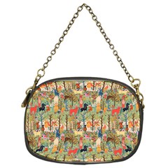 Animal Forest Pattern Chain Purse (one Side) by Pakjumat