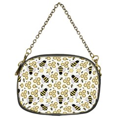 Bee Honeycomb Honeybee Insect Chain Purse (one Side) by Pakjumat