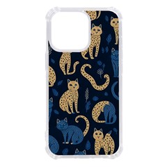 Cat Pattern Animal Iphone 13 Pro Tpu Uv Print Case by Pakjumat