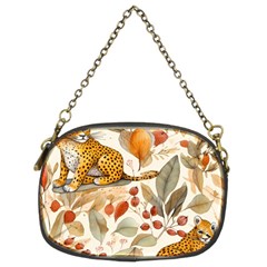 Fur Big Cat Spots Zoo Fast Hunter Chain Purse (two Sides) by Pakjumat