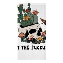 What The Fucculent T- Shirt What The Fucculent T- Shirt Shower Curtain 36  X 72  (stall)  by ZUXUMI