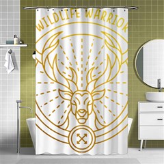 Wildlife T- Shirt Wildlife Warrior 2 T- Shirt Shower Curtain 48  X 72  (small)  by ZUXUMI