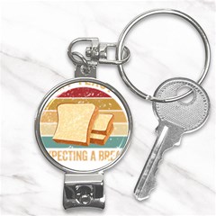 Bread Baking T- Shirt Funny Bread Baking Baker My Yeast Expecting A Bread T- Shirt Nail Clippers Key Chain by JamesGoode