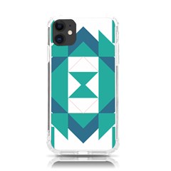 Abstract Pattern T- Shirt Hourglass Pattern Iphone 11 Tpu Uv Print Case by EnriqueJohnson