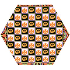 Lantern Chess Halloween Wooden Puzzle Hexagon by Pakjumat