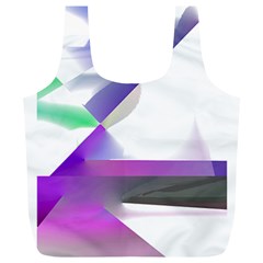 Abstract T- Shirt Purple Northern Lights Colorful Abstract T- Shirt Full Print Recycle Bag (xl) by EnriqueJohnson