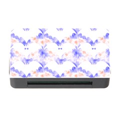 Bat Pattern T- Shirt Bats And Bows Blue Orange T- Shirt Memory Card Reader With Cf by EnriqueJohnson