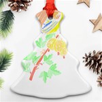 Bird Lover T- Shirtbird T- Shirt (5) Christmas Tree Ornament (Two Sides) Front