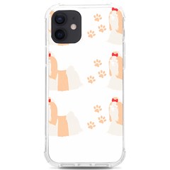 Dog Shih Tzu T- Shirtshih Tzu Dog Pattern T- Shirt Iphone 12/12 Pro Tpu Uv Print Case by EnriqueJohnson