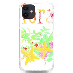 Floral Pattern T- Shirt Floral T- Shirt Iphone 12/12 Pro Tpu Uv Print Case by EnriqueJohnson