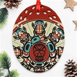 Skull Grateful Dead Phone Gratefuldead Oval Filigree Ornament (Two Sides) Back