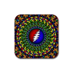 Grateful Dead Rubber Coaster (square) by Sarkoni