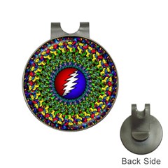 Grateful Dead Hat Clips With Golf Markers by Sarkoni