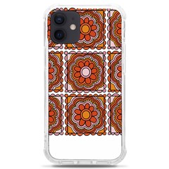 Flower T- Shirt Flower Granny Square Print T- Shirt Iphone 12 Mini Tpu Uv Print Case	 by EnriqueJohnson