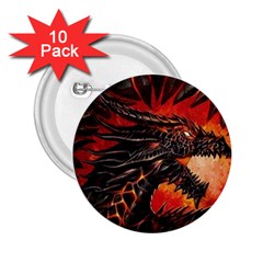 Dragon 2 25  Buttons (10 Pack)  by uniart180623