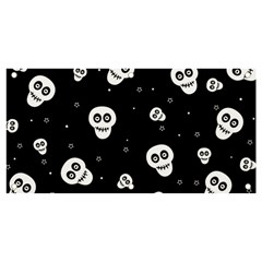 Skull Pattern Banner And Sign 4  X 2  by Ket1n9