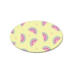 Watermelon Wallpapers  Creative Illustration And Patterns Sticker Oval (100 Pack) by Ket1n9