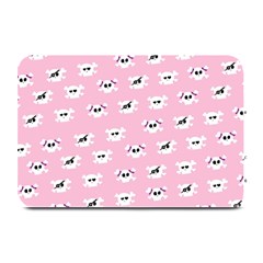 Girly Girlie Punk Skull Plate Mats by Ket1n9