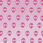 Alien Pattern Pink Play Mat (Rectangle) Front