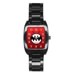 Funny Angry Stainless Steel Barrel Watch by Ket1n9