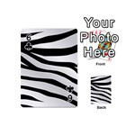 White Tiger Skin Playing Cards 54 Designs (Mini) Front - Club6