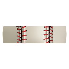 Baseball Oblong Satin Scarf (16  X 60 ) by Ket1n9