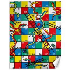 Snakes And Ladders Canvas 36  X 48  by Ket1n9