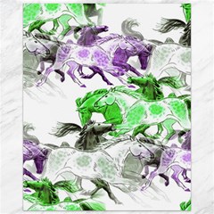 Horse-horses-animal-world-green Canvas 16  X 20  by Ket1n9