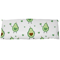 Cute-seamless-pattern-with-avocado-lovers Body Pillow Case Dakimakura (two Sides) by Ket1n9