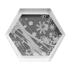 Christmas-card-greeting-card-star Hexagon Wood Jewelry Box by Grandong