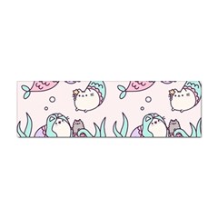 Cartoon Cat Cute Animal Design Drawing Illustration Kawaii Sticker Bumper (100 Pack) by Grandong