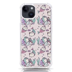 Cartoon Cat Cute Animal Design Drawing Illustration Kawaii Iphone 14 Tpu Uv Print Case by Grandong