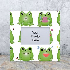 Kawaii-frog-rainy-season-japanese White Box Photo Frame 4  X 6  by Grandong