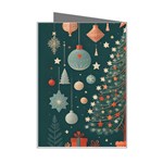 Tree Christmas Mini Greeting Card Right