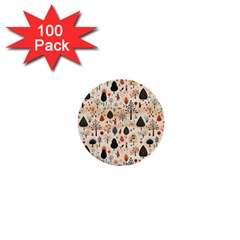 Pattern Seamless 1  Mini Buttons (100 Pack)  by Vaneshop