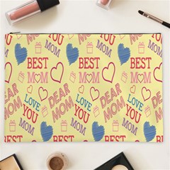 Love Mom Happy Mothers Day I Love Mom Graphic Pattern Cosmetic Bag (xxl) by Vaneshop