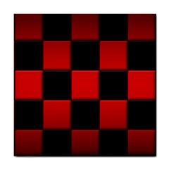 Black And Red Backgrounds- Tile Coaster by Amaryn4rt