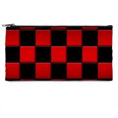 Black And Red Backgrounds- Pencil Case by Amaryn4rt