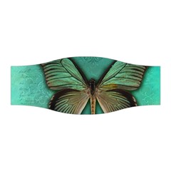 Butterfly Background Vintage Old Grunge Stretchable Headband by Amaryn4rt