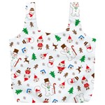 Christmas Shading Pattern Full Print Recycle Bag (XXL) Front