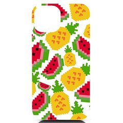 Watermelon-pattern-se-fruit-summer Iphone 14 Black Uv Print Case by Amaryn4rt