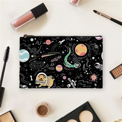 Animals Galaxy Space Cosmetic Bag (medium) by Pakjumat