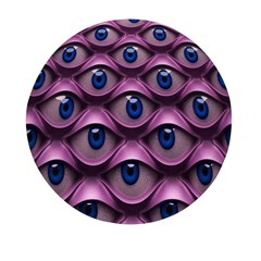 Artistic Eye Psychedelic Mini Round Pill Box by Modalart