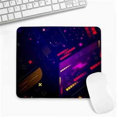 Vector Design Gamming Sytle Retro Art Pattern Large Mousepad by Sarkoni