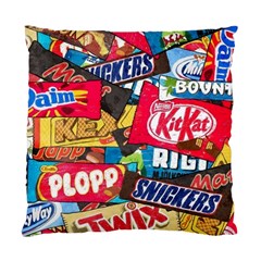 Pop Art Food Cute Patterns Standard Cushion Case (two Sides) by Sarkoni