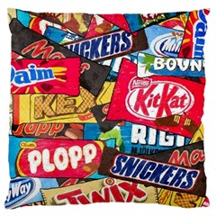 Pop Art Food Cute Patterns Large Cushion Case (one Side) by Sarkoni