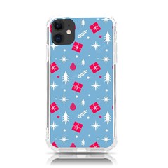 Christmas  Xmas Pattern Vector With Gifts And Pine Tree Icons Iphone 11 Tpu Uv Print Case by Sarkoni